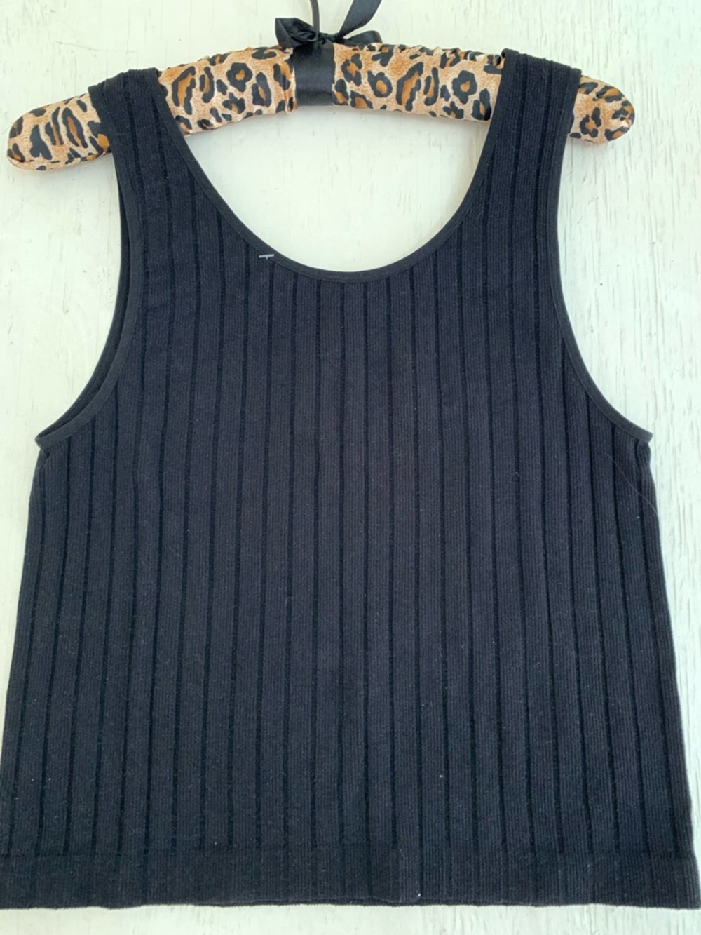 C&C California Black Ribbed Seamless Tank Size XL/XXL